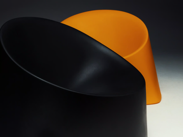VAL - Garden plastic easy chair by La Manufacture - view 3